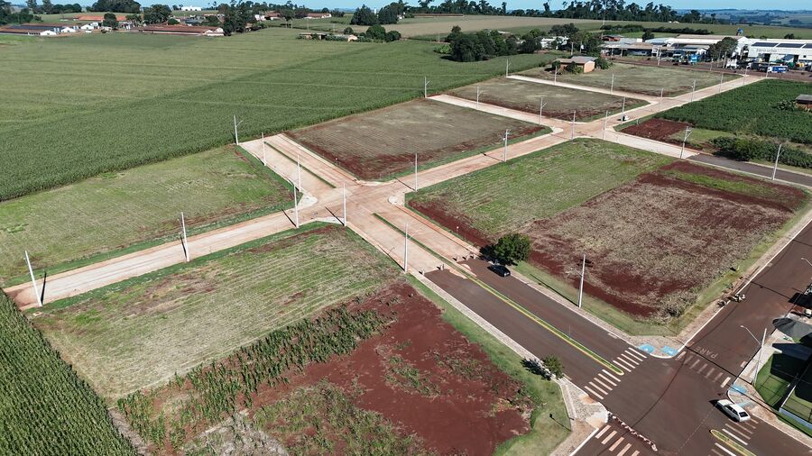 Ruas e lotes — Infraestrutura Cidade Alta