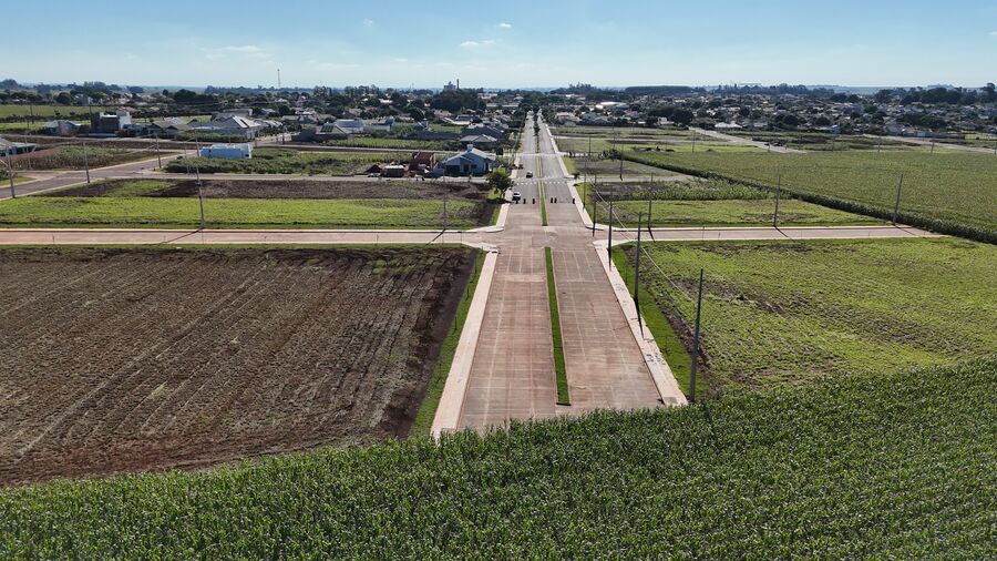 Avenida principal — Infraestrutura Cidade Alta